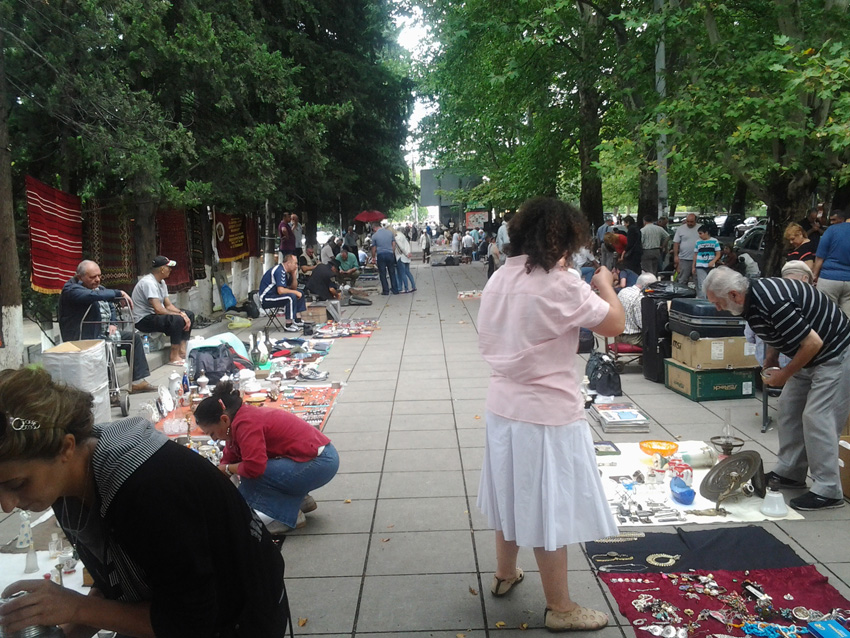 Georgie  Tbilissi : Un march� proche de la Koura